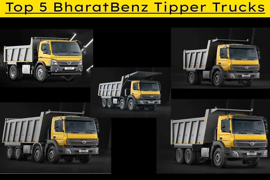 Check Out Top 5 BharatBenz Tipper Trucks: Price &amp; Spec