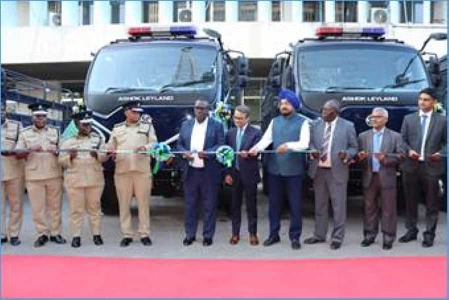 Ashok Leyland Provides 150 Vehicles To Tanzanian Police Force