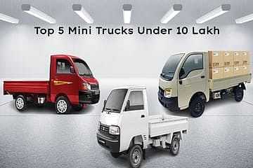 भारत में 5 मिनी ट्रक 10 लाख रुपए कीमत की ट्रक मॉडल देखें