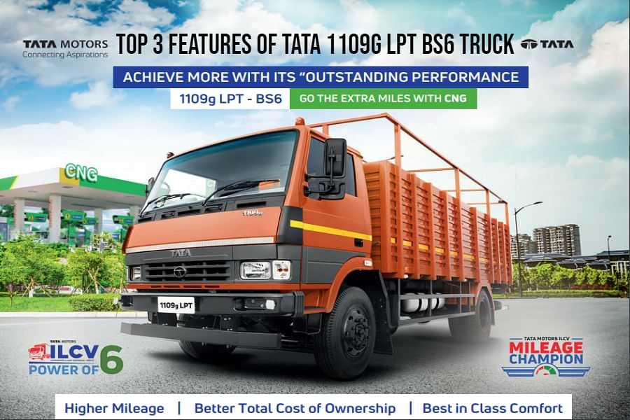 Tata 1109 g LPT BS6 Truck: Key Features for Safe and Comfortable Driving