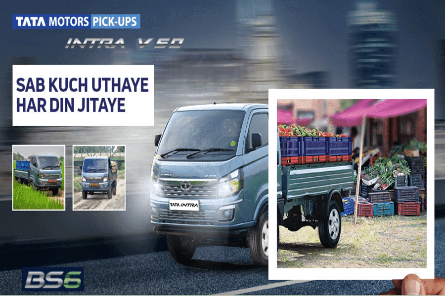 Tata Intra V50- कीमत/ प्राइस फिचर्स और माइलेज सहित अन्य जानकारी
