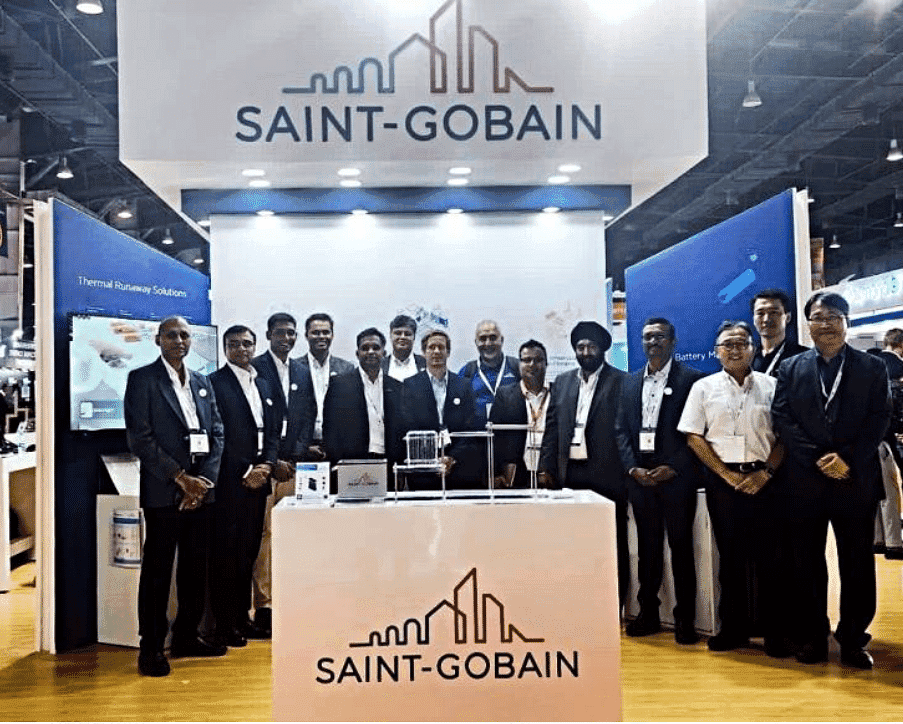 Saint-Gobain India showcases EV battery solutions at The Battery Show 2023