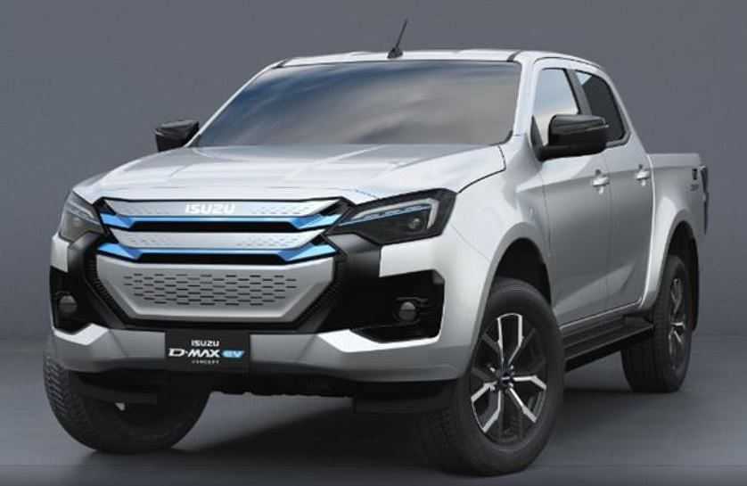 Isuzu unveils electric D-Max pick-up truck