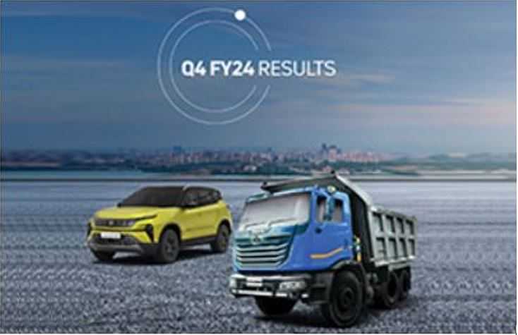 Tata Motors registered total sales of 2,65,090 units in Q4 FY24