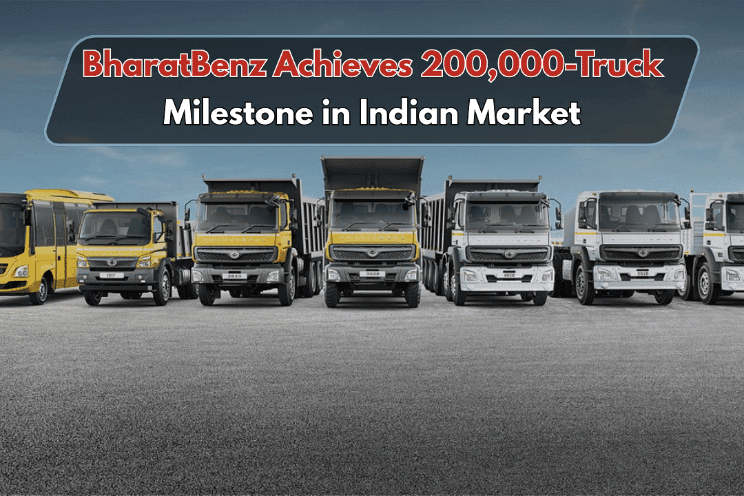 BharatBenz Achieves 200,000-Truck Milestone in Indian Market