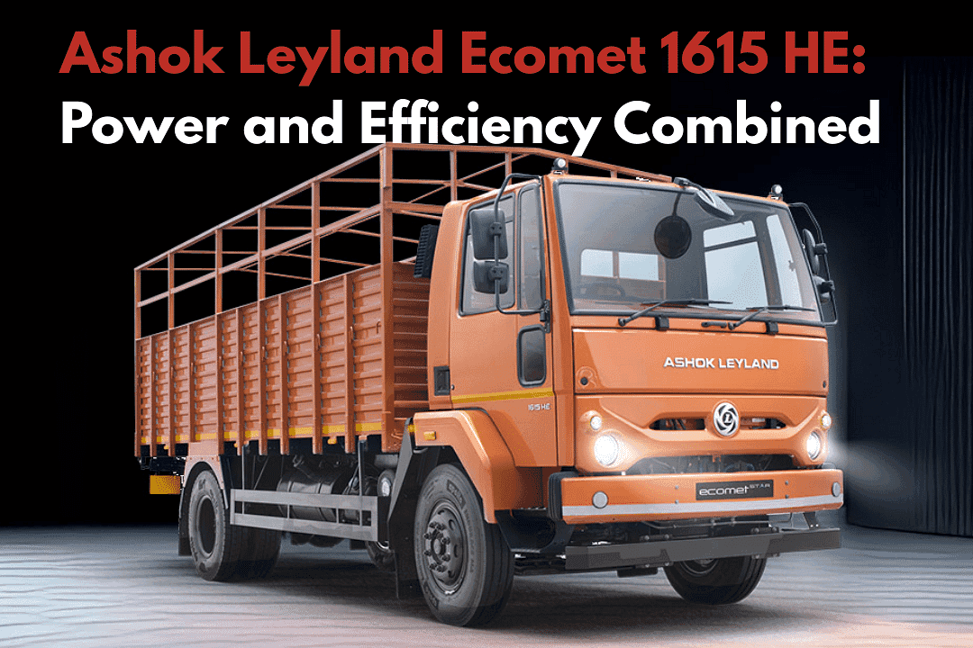 Ashok Leyland Ecomet 1615 HE: Power and Efficiency Combined