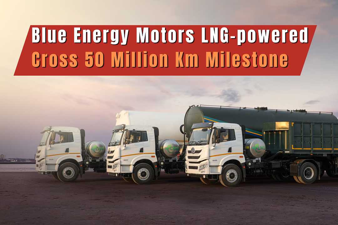 Blue Energy Motors LNG-powered Cross 50 Million Km Milestone