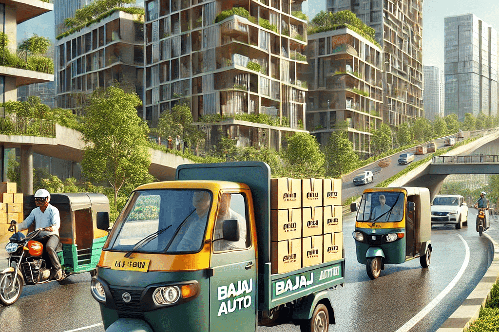 Bajaj Auto Leads India’s Electric Commercial Vehicle Market
