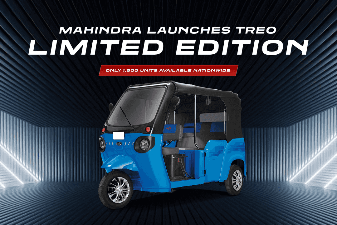 Mahindra Launches Treo Limited Edition: Only 1,500 Units Available Nationwide