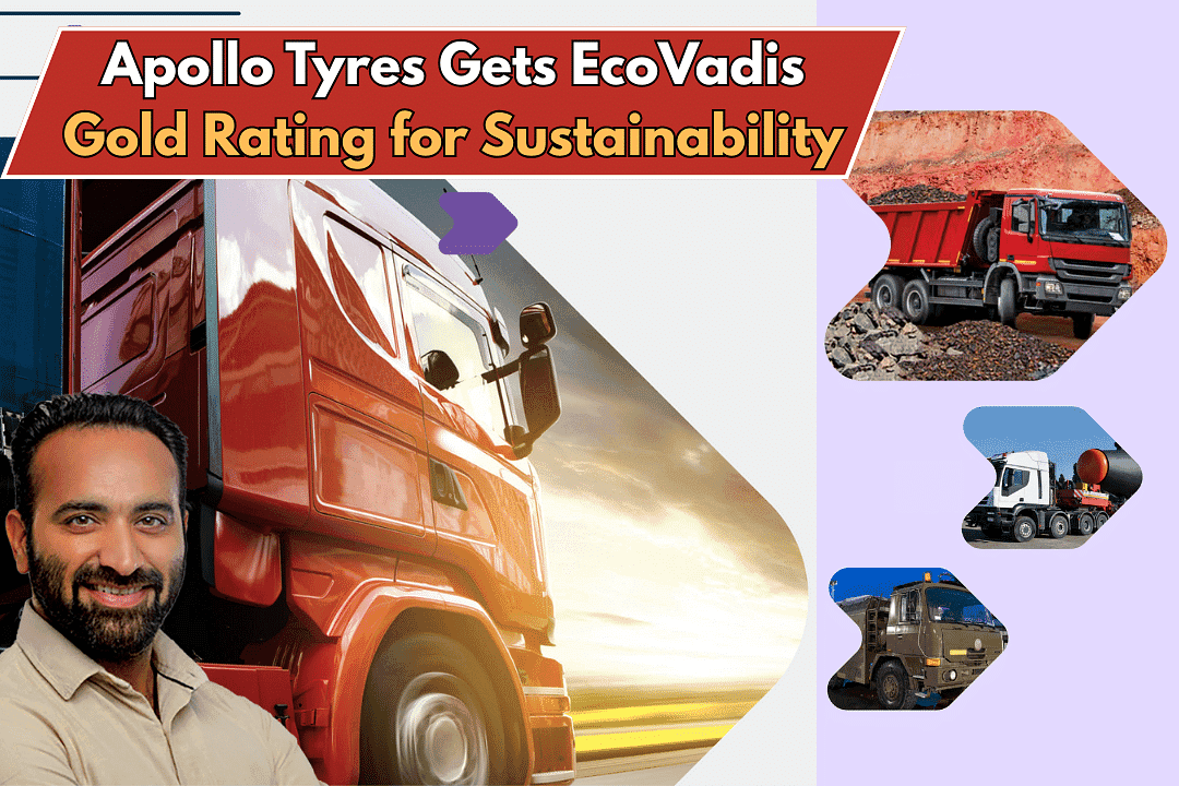 Apollo Tyres Gets EcoVadis Gold Rating for Sustainability
