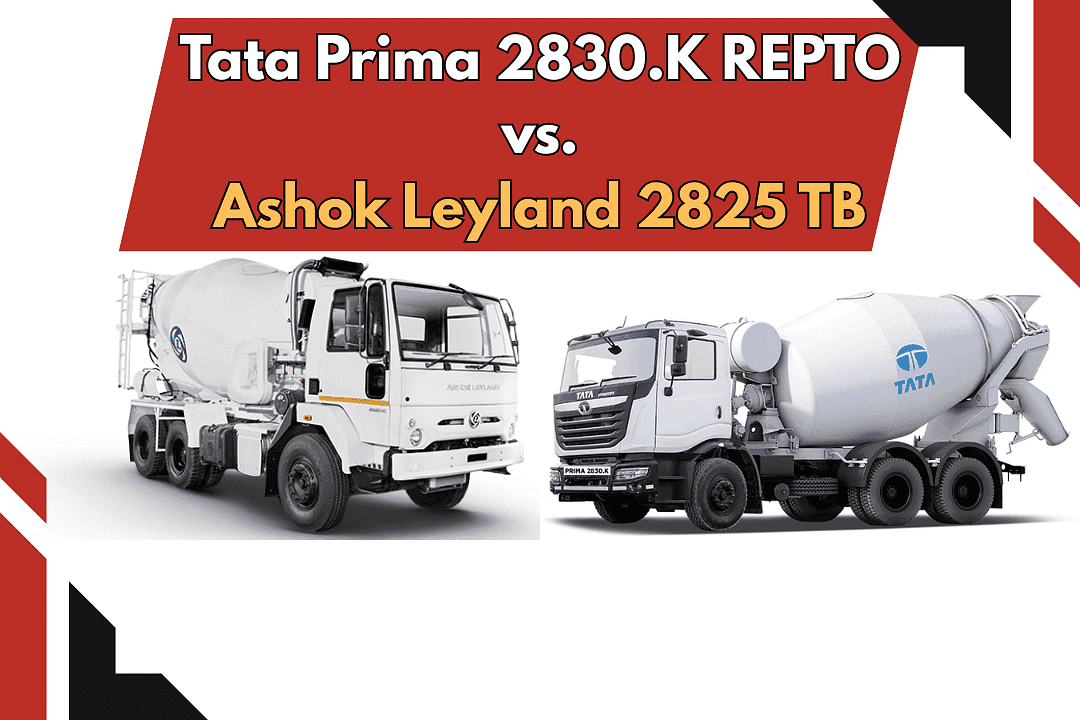Tata Prima 2830.K REPTO vs. Ashok Leyland 2825 TB