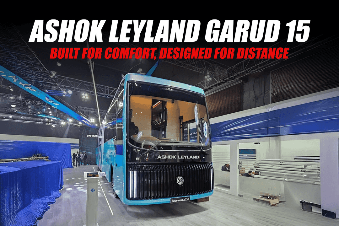Ashok Leyland Garud 15 Bus: Built for Comfort, Designed for Distance