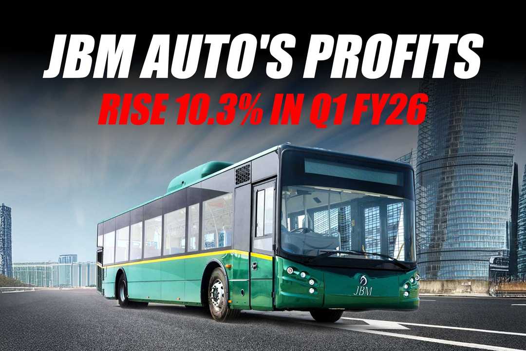 JBM Auto's Profits Rise 10.3% in Q1 FY26