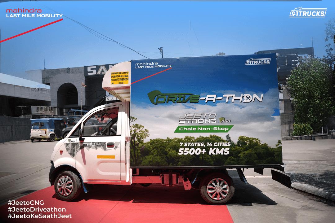 Driveathon Day 1: Mahindra Jeeto Strong CNG Journey Kicks Off in Chandigarh