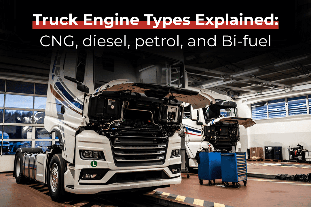 Truck Engine Types Explained: CNG, diesel, petrol, and Bi-fuel