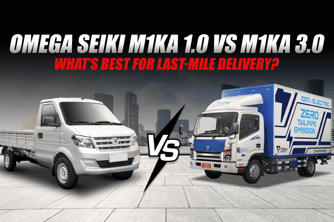 Omega Seiki M1KA 1.0 vs M1KA 3.0: What’s Best for Last-Mile Delivery?