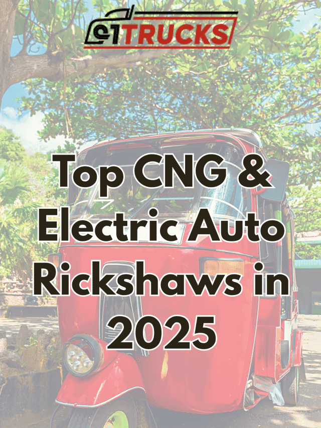 Top CNG &#038; Electric Auto Rickshaws in 2025