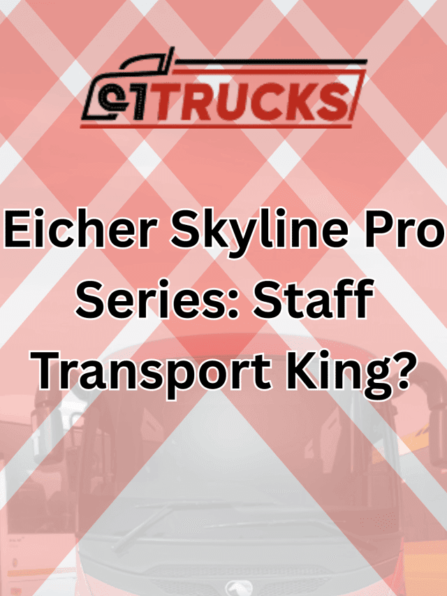 Eicher Skyline Pro Series: Staff Transport King?