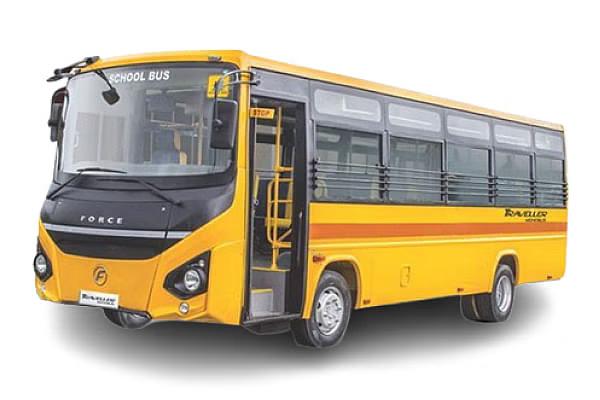 फोर्स ट्रैवेलर मोनो बस स्कॉलर