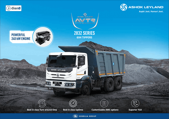 Ashok Leyland 2832 Tipper 6x4