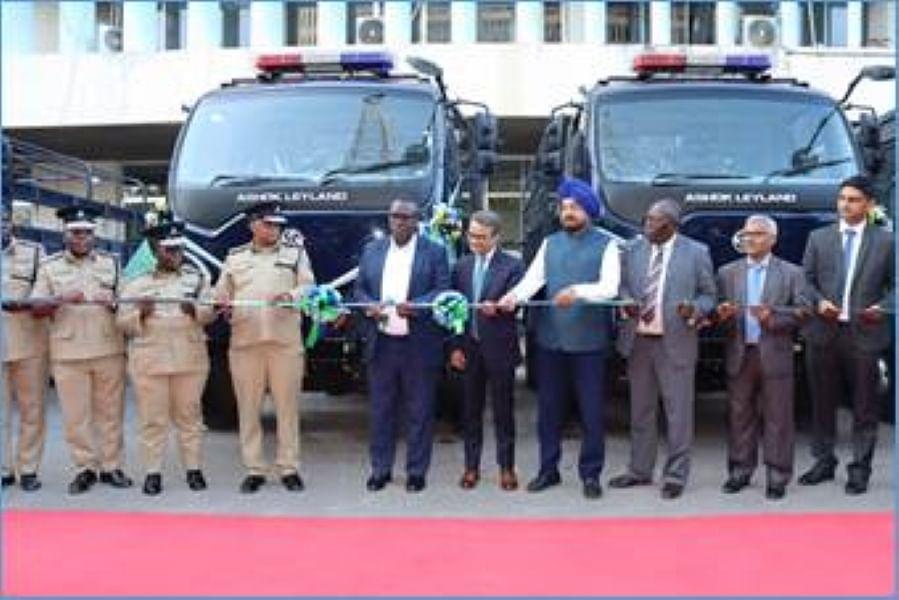Ashok Leyland Provides 150 Vehicles To Tanzanian Police Force