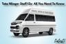 Tata Winger Staff 12s- Ideal Choice For Commuters And logistics: All You Need To Know