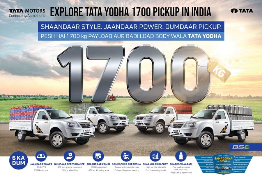 Tata Yodha 1700 Pickup - Price, Spec And Images