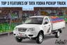 Top 3 Desirable Features of Tata Yodha BS6 Pickup Truck