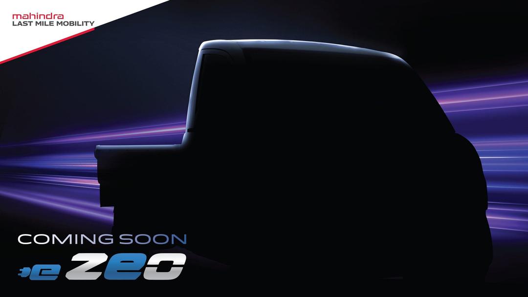 The electric commercial vehicle 'e-ZEO' from Mahindra and Mahindra will make its debut on October 3