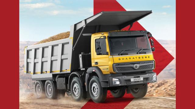 BharatBenz Torqshift Tipper Range Bags 80-Unit Bulk Order for Mining Industry