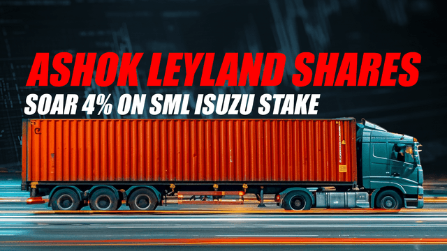 Ashok Leyland Shares Rise 4% on SML Isuzu Stake Buzz