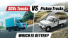 SCVs vs. Pickup Trucks: Which One is Best for Your Business Needs?