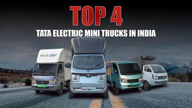 Top 4 Tata Electric Mini Trucks in India 2025