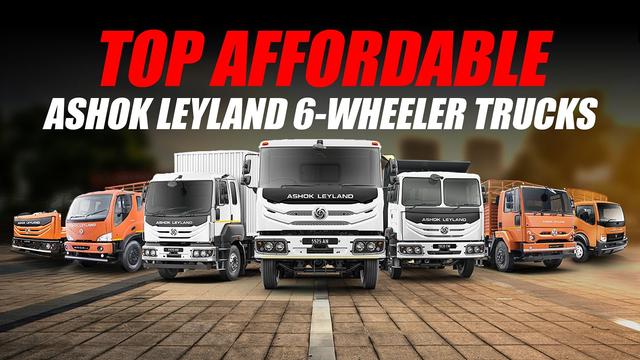 Top Ashok Leyland 6-Wheeler Trucks Under ₹20 Lakh