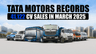 Tata Motors Records 41,122 CV Sales in March 2025