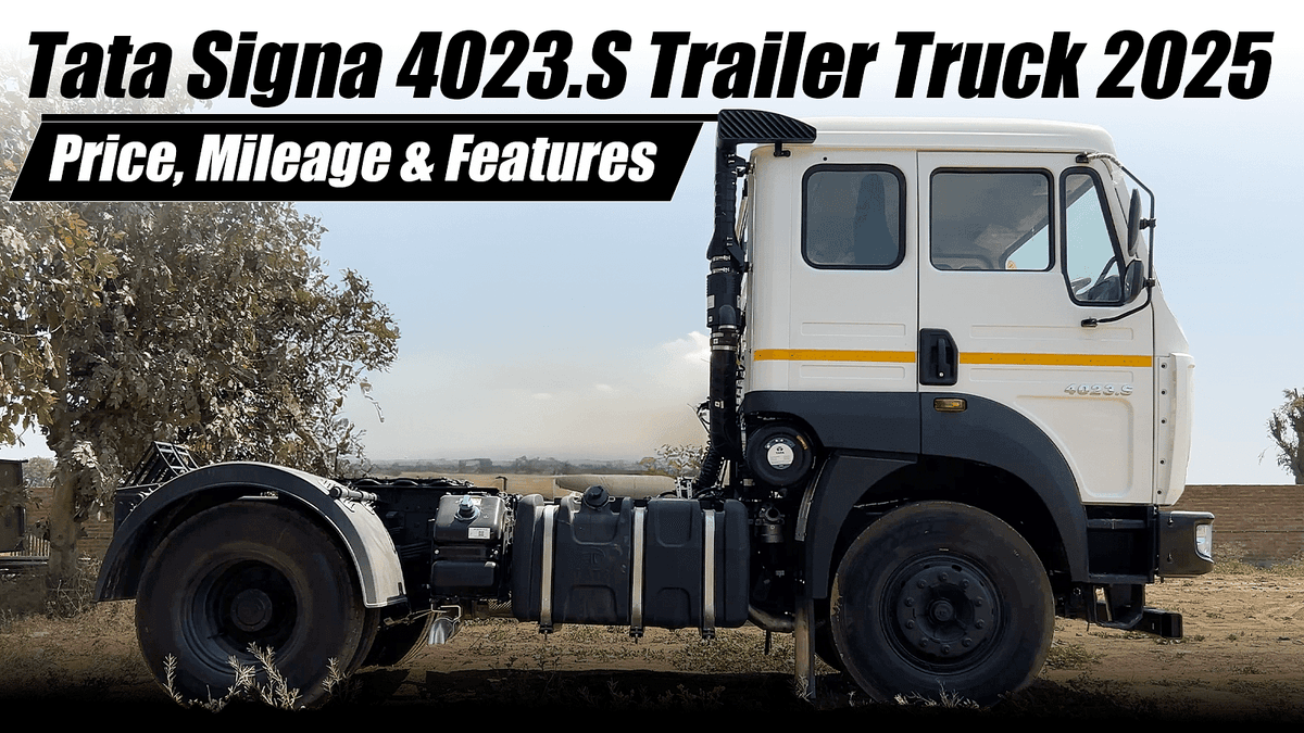 Tata Signa 4023.S Trailer Truck 2025 - Price, Mileage &amp; Features