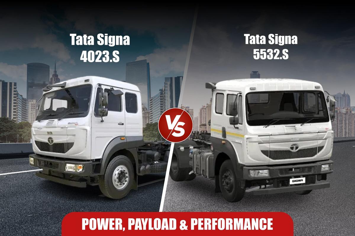 Tata 4023.S vs 5532.S Compared: Power, Payload &amp; Performance