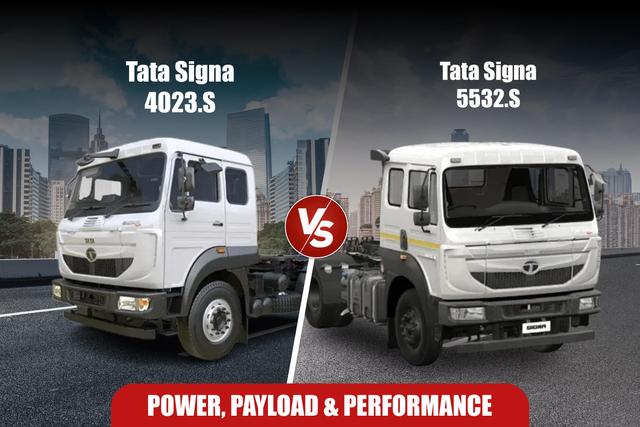 Tata 4023.S vs 5532.S Compared: Power, Payload & Performance