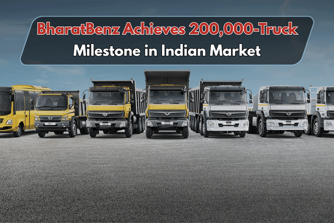 BharatBenz Achieves 200,000-Truck Milestone in Indian Market