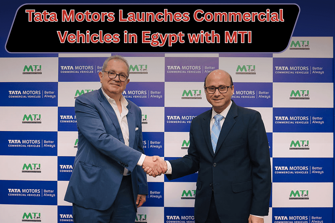 Tata Motors Launches Commercial Vehicles in Egypt with MTI