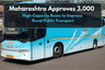 Maharashtra Approves 3,000 High-Capacity Buses to Improve Rural Public Transport
