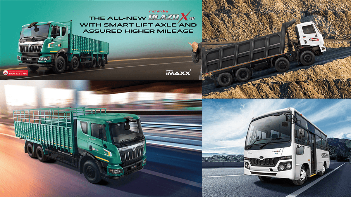 Mahindra Targets USD 3B Valuation for Truck & Bus Unit by FY2031