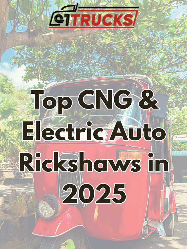 Top CNG &#038; Electric Auto Rickshaws in 2025