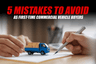5 Mistakes to Avoid as First-Time Commercial Vehicle Buyers