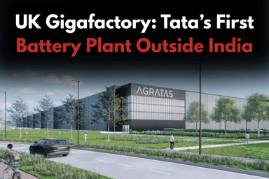 UK Gigafactory: Tata’s First Battery Plant Outside India