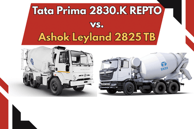 Tata Prima 2830.K REPTO vs. Ashok Leyland 2825 TB