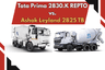 Tata Prima 2830.K REPTO vs. Ashok Leyland 2825 TB