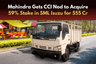 Mahindra Gets CCI Nod to Acquire 59% Stake in SML Isuzu for 555 Cr
