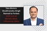 Tata Motors Shubhranshu Singh Named to Forbes 2025 List of World’s Most Influential CMOs