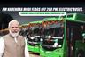 PM Modi Powers India’s Green Future with 200 E-Buses on World Environment Day
